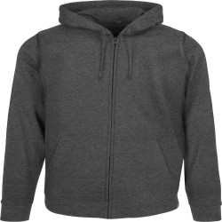 Sweat à capuche zippé basique personnalisé