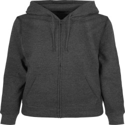 Sweat à capuche zippé basique femme personnalisé