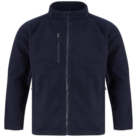 Veste en micropolaire de polyester recyclé personnalisé