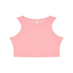 Débardeur racer micro-côte femme personnalisé