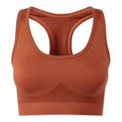 Brassière « 3D » femme TriDri®. Sans coutures, multisports, robuste. Couleur unie. personnalisé