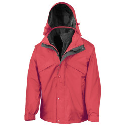 Veste 3-en-1 à zip et attache personnalisé