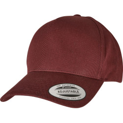 Casquette à bouton-pression classique incurvée à 5 panneaux (7707) personnalisé