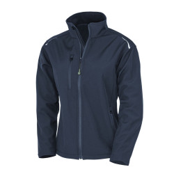 Veste Softshell femme à trois couches  -recyclée et imprimable personnalisé