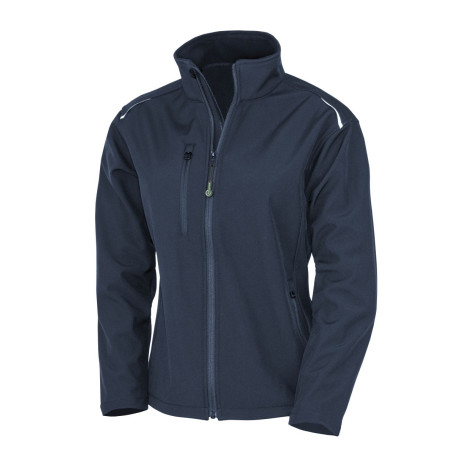 Veste Softshell femme à trois couches  -recyclée et imprimable personnalisé