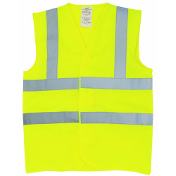 Gilet haute visibilité ignifuge sans manche personnalisé