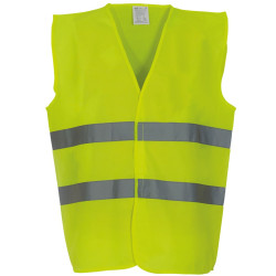 Gilet à 2 bandes haute visibilité (HVW102) personnalisé