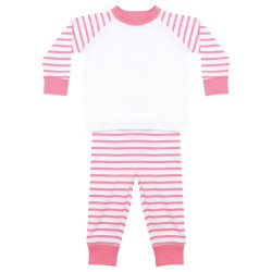 Pyjama rayé personnalisé