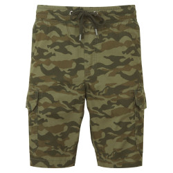 Short cargo homme camouflage personnalisé
