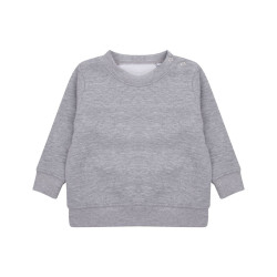 Sweat-shirt à encolure ras-du-cou et à boutons-pression sur les épaules personnalisé