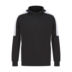 Sweat à capuche sportif contrasté personnalisé