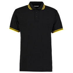 Polo à col liseré personnalisé