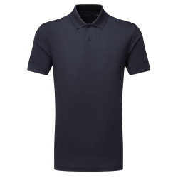 Polo texturé en tissu recyclé homme personnalisé