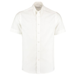 Chemise Oxford de première qualité à manches courtes slim personnalisé