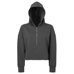 Sweat à capuche 1/2 zip pour femme TriDri® personnalisé