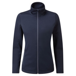 Sweat-shirt durable à fermeture zippée intégrale à teinture par filature pour femmes   personnalisé