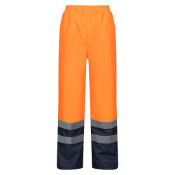 Pro hi-vis insulated overtrouser personnalisé