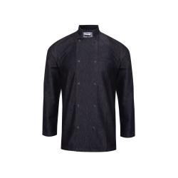Veste de cuisine denim personnalisé