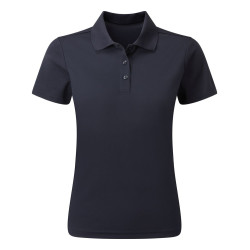 Polo Femme en fil teinté recyclé personnalisé