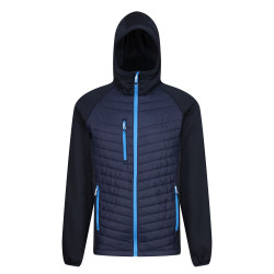 Navigate hybrid hooded jacket personnalisé