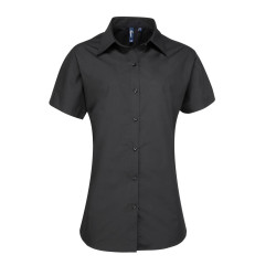 Chemise à manches courtes en popeline Supreme Femme personnalisé