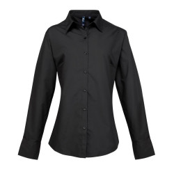 Chemise à manches longues en popeline Supreme Femme personnalisé