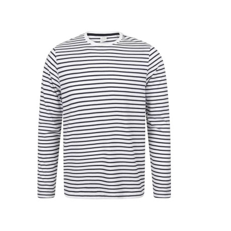 Tee-shirt marinière vierge ou à personnaliser - Express et pas cher