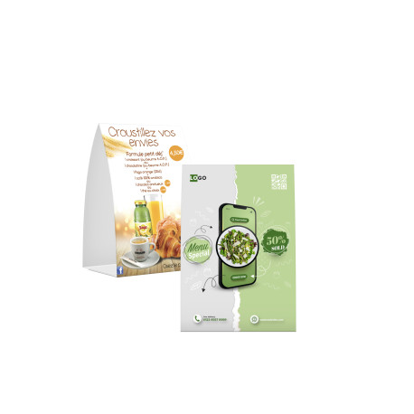 CHEVALET DE TABLE - 2025 personnalisé