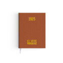 AGENDA EMBOITE VOYAGE TOILE 2025 personnalisé