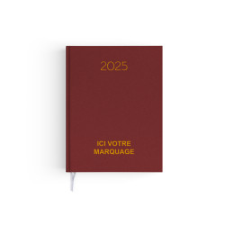 AGENDA EMBOITE VOYAGE NATUREL 2025 personnalisé