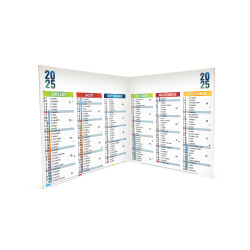 BANCAIRE STANDARD ORIGAMI CARRÉ ARLEQUIN 2025 personnalisé