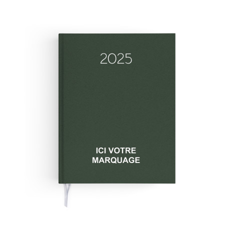 AGENDA EMBOITE SEMAINIER NATUREL 2025 personnalisé