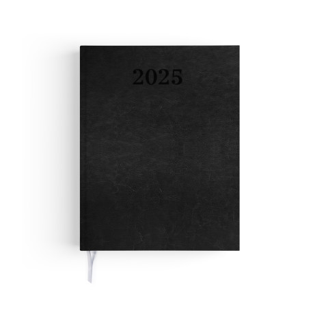 AGENDA EMBOITE SEMAINIER VIP CUIR 2025 personnalisé