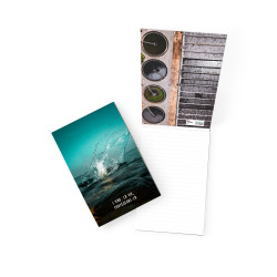 BLOCS-NOTES COUVERTURE SOUPLE ENVELOPPANTE 2025 personnalisé