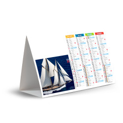 CHEVALET DE COMPTOIR VOILE CLASSIQUE 2025 personnalisé