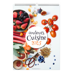 ILLUSTRÉ COULEURS CUISINE 2025 personnalisé