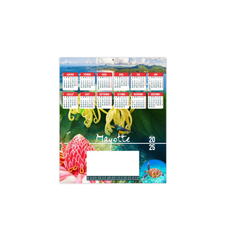 ESTAMPE CARRÉE OCÉAN 2025 personnalisé