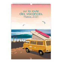ILLUSTRÉ SUR LA ROUTE DES VACANCES 2025 personnalisé