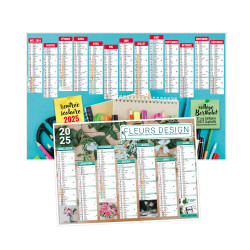 CALENDRIERS BANCAIRES CRÉATION - 2025 personnalisé