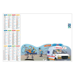 SOUS-MAIN SM L'AMBULANCIER 2025 personnalisé