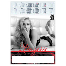 POSTER LINGERIE 2025 personnalisé