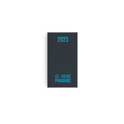 AGENDA EMBOITE MINI TOILE 2025 personnalisé