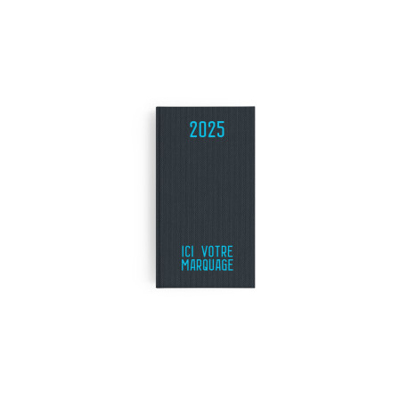 AGENDA EMBOITE MINI TOILE 2025 personnalisé