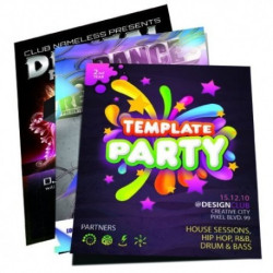 Flyers en impression numérique recto-verso