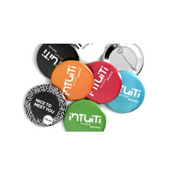 Badge rond à épingle 38 mm vierge ou à personnaliser