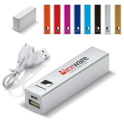 Power Bank avec personnalisation gravure laser