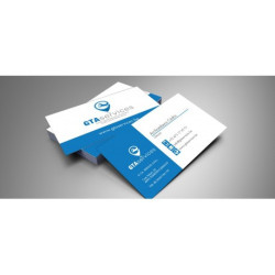 Carte de visite de 350 gm² vierge ou à personnaliser