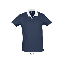 Polo personnalisable manches courtes bicolore