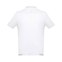 THC ADAM WH. Polo pour homme vierge ou à personnaliser