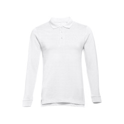 THC BERN WH 3XL. Polo à manches longues pour homme vierge ou à pe